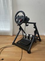 Lenkrad mit Pedalen und Ständer für PS4/5 kaum gebraucht