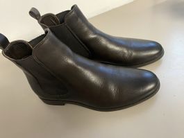 Varese Stiefel Gr. 39 Leder braun, kaum getragen 