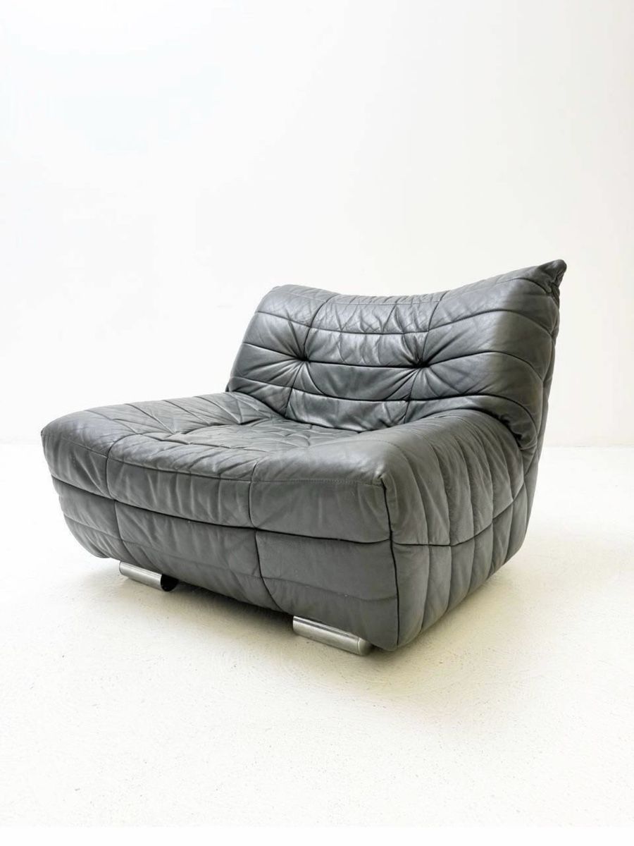 Poltrone: Vintage Designer Ledersessel – Usato da Glattbrugg venduto da SonnySchwarz 1