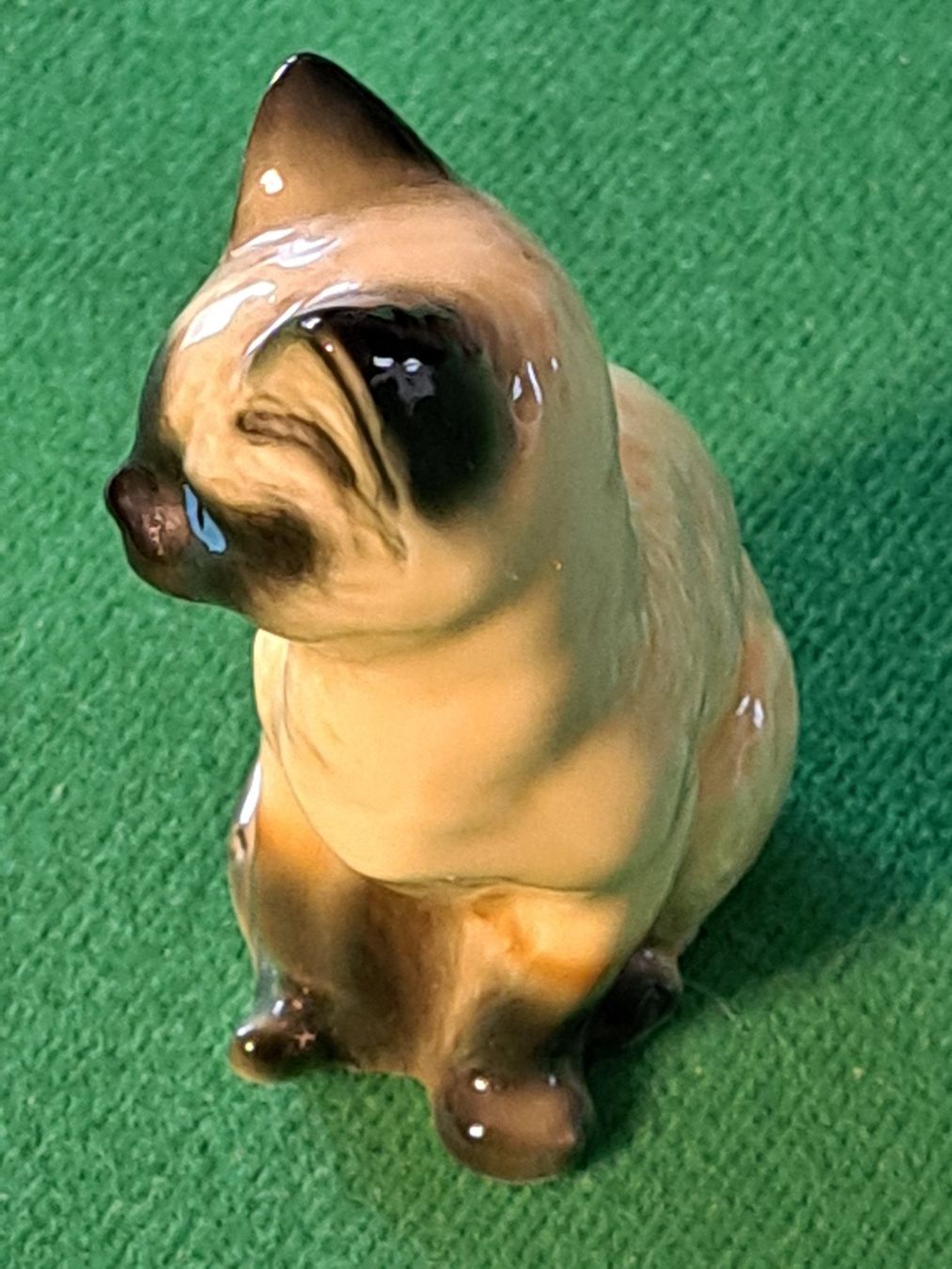 Statuette: Kleine Katze mit blauen Augen , 8x5cm – Nuovo (secondo la descrizione) da Spiez venduto da Pistach99 1