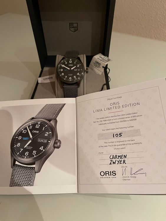 ORIS LIMA LImited Edition Kaufen auf Ricardo