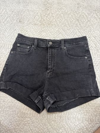 Levi's shorts in schwarz