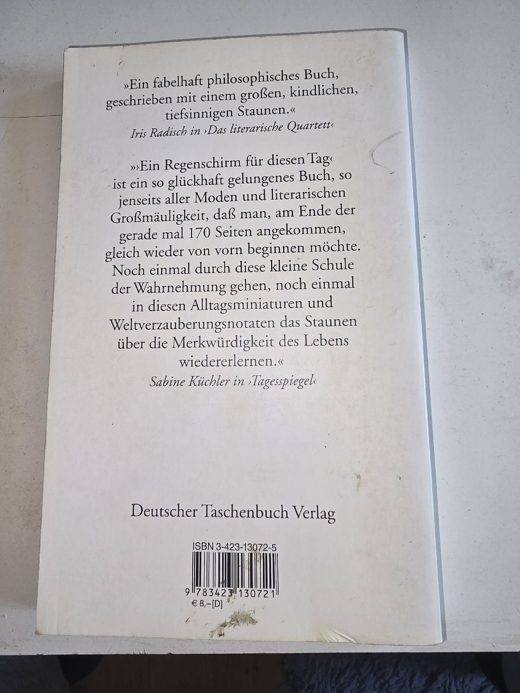 Libri: Wilhelm Genazino - Roman dtv – Usato da Oberbüren venduto da Elk2025 1