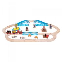Holzeisenbahn "Piraten Set"