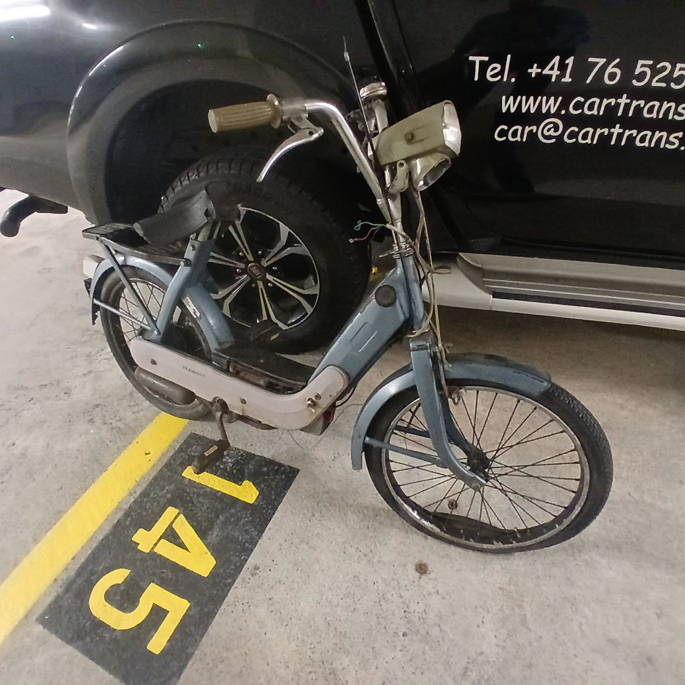 Piaggio Ciclomotori: Mofa Piaggio Ciao 1972 erste Serie mit Starrgabel – Difettoso da Balsthal venduto da redcarpet 8