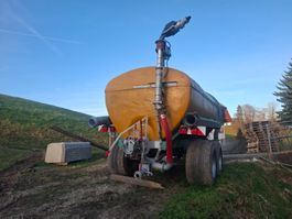Güllefass Tandem Kunststofftank gebrauchter Zustand
