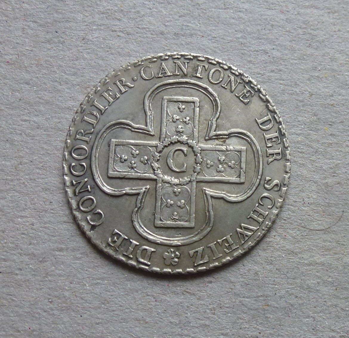 Alle Münzen: Solothurn ++ 5 Batzen 1826, gute Erhaltung – Gebraucht aus Walkringen von Casablanca777 1