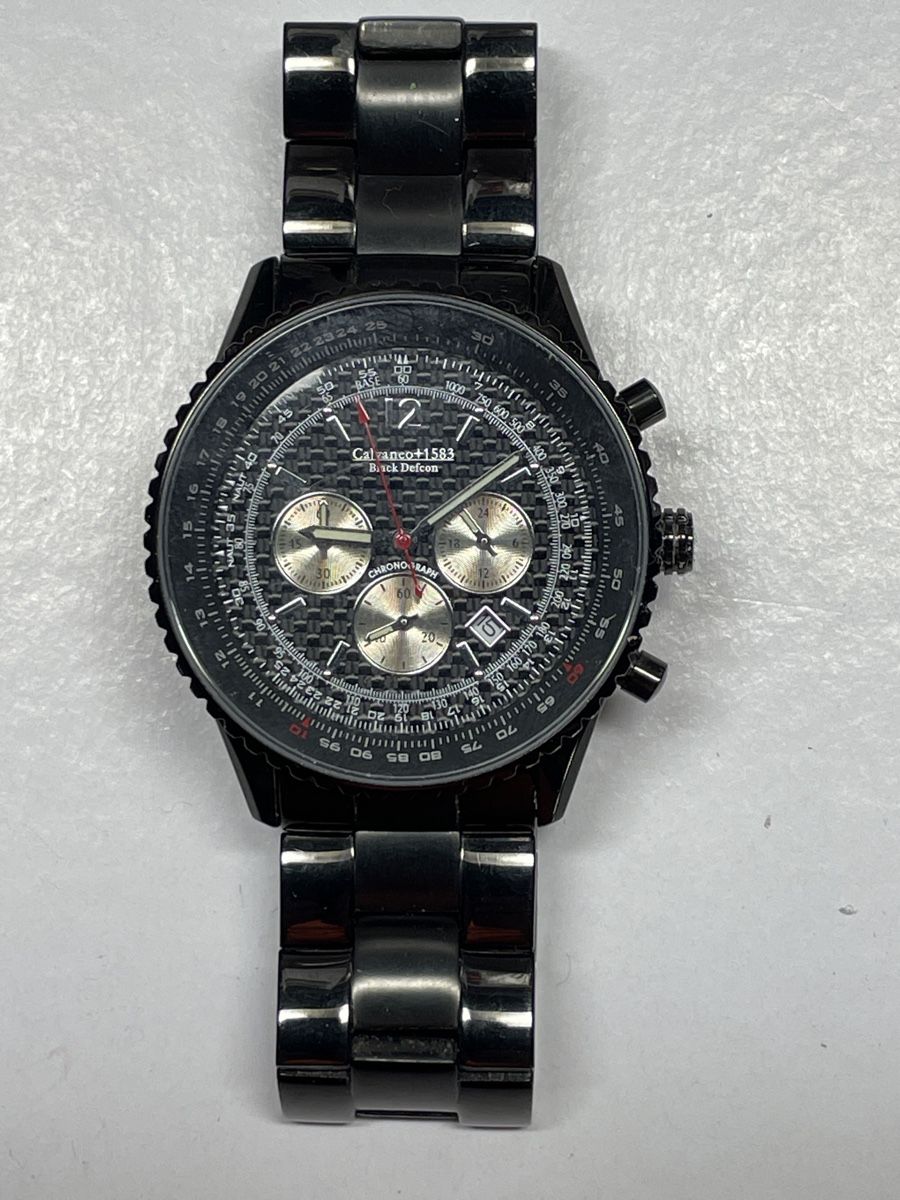 Calvaneo Uhren: Uhr calvaneo 1583 Black Defcon – Neu (gemäss Beschreibung) aus Gossau SG von Krokodil344