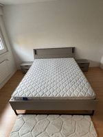 Lit complet avec matelas et sommier - bon état