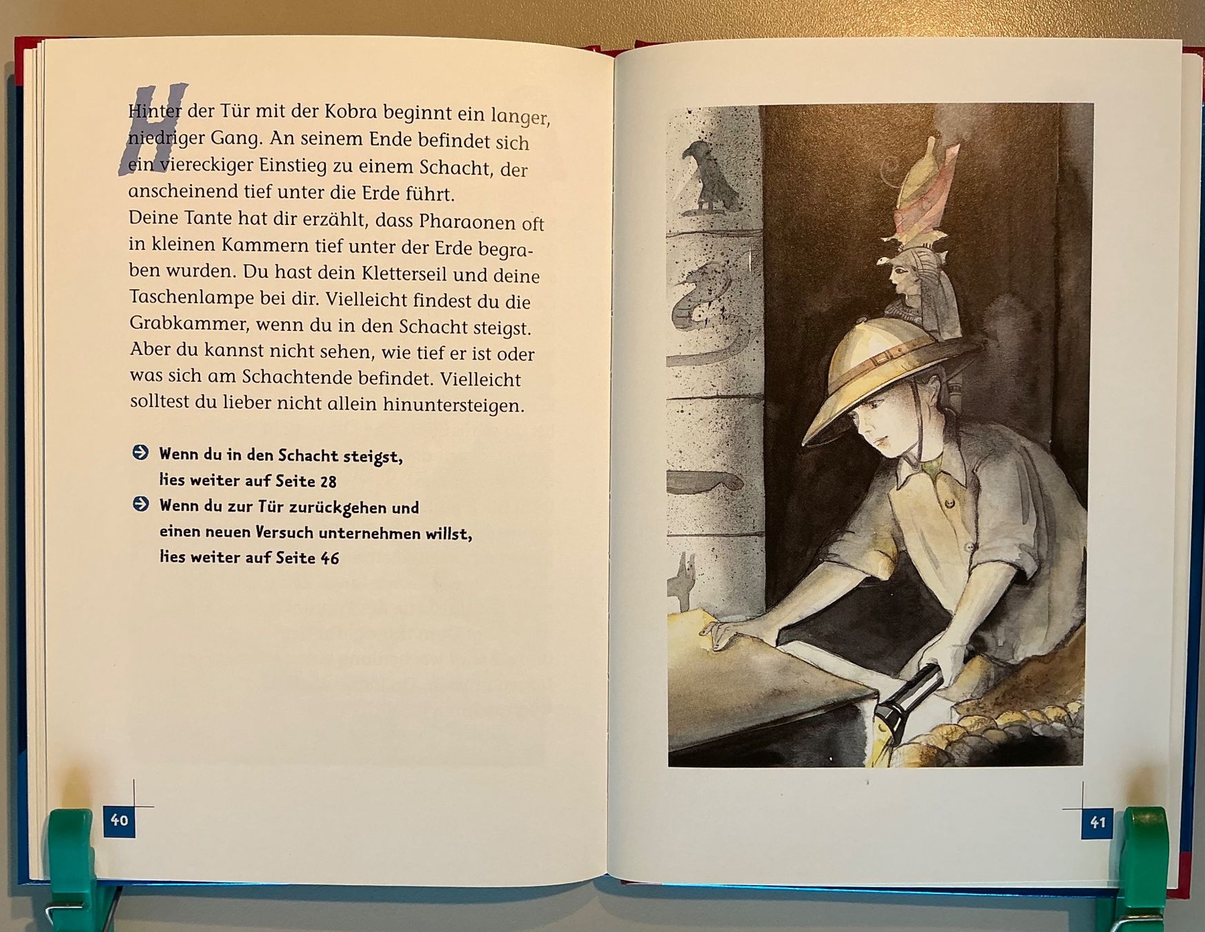 Libri: Abenteuerbuch "Das Grab der Mumie" Ravensburger – Usato da Wil SG venduto da elrawi 4