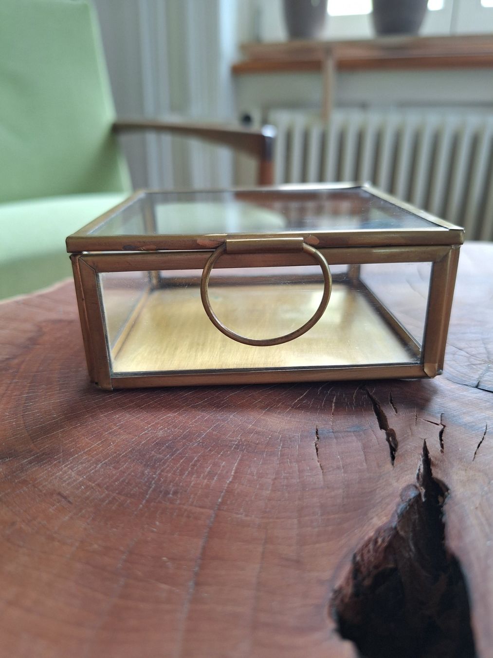 Gläser: Glas-Schatulle – Gebraucht aus St. Gallen von Andreina_1 1