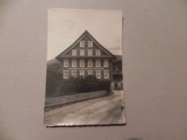 Karte Steinen SZ Schwyz Gasthaus Metzgerei Hirschen ca. 1940