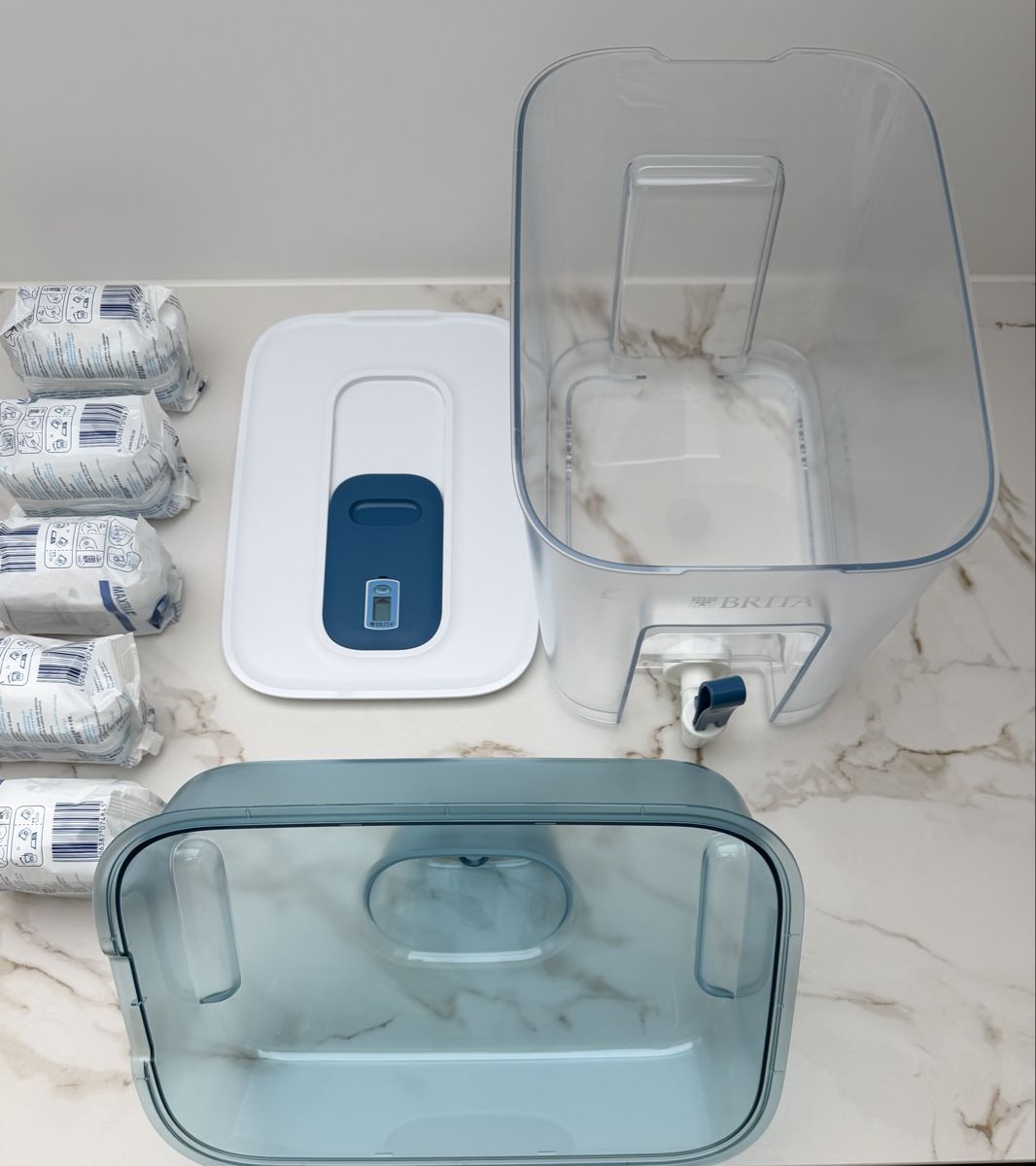 Sanitari: Brita Wasserfilter-Spender & Karaffe  inkl. 5 Filter – Usato da Zürich venduto da Syossmen 4