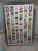 Quilt - Patchwork - Scrappy Decke 120 x 188 cm