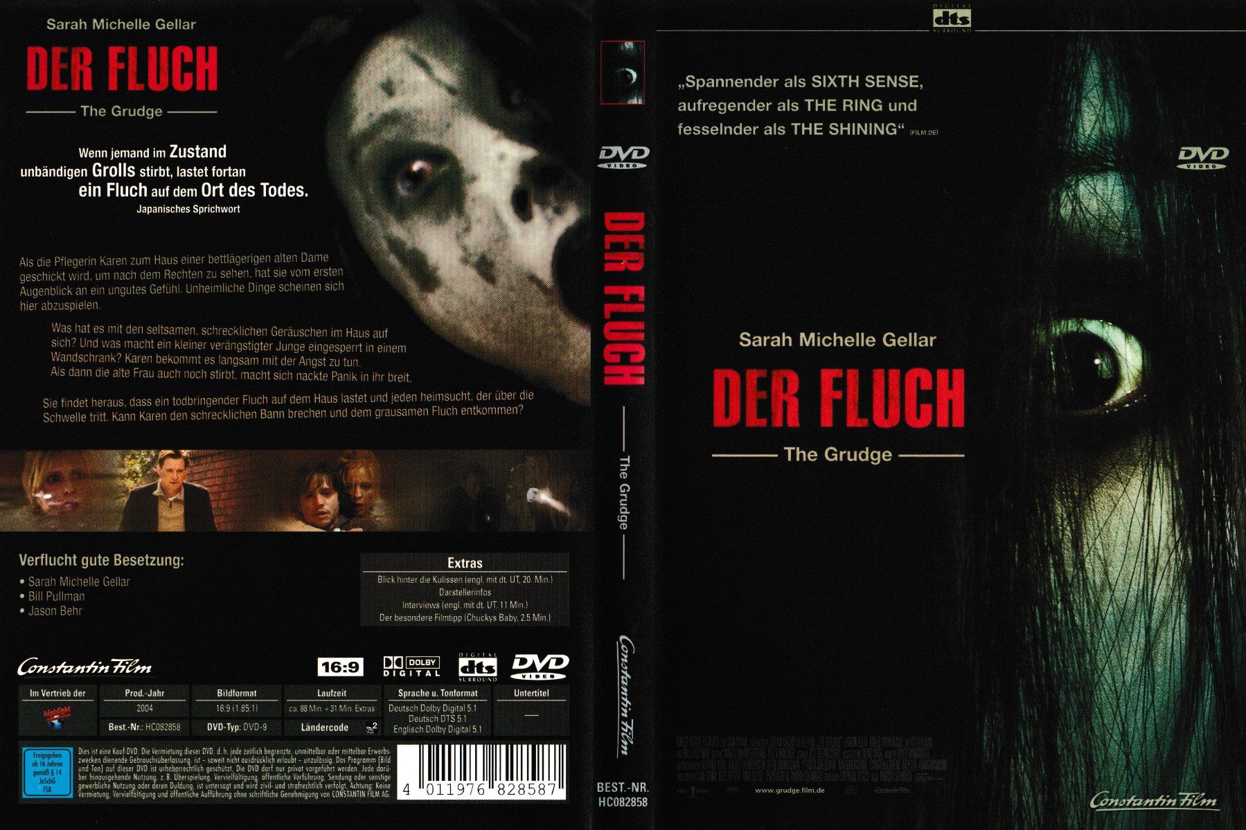 Tutti i DVDs: DVD - Der Fluch – The Grudge – Usato da Langnau am Albis venduto da MediaRescuerKeLoX