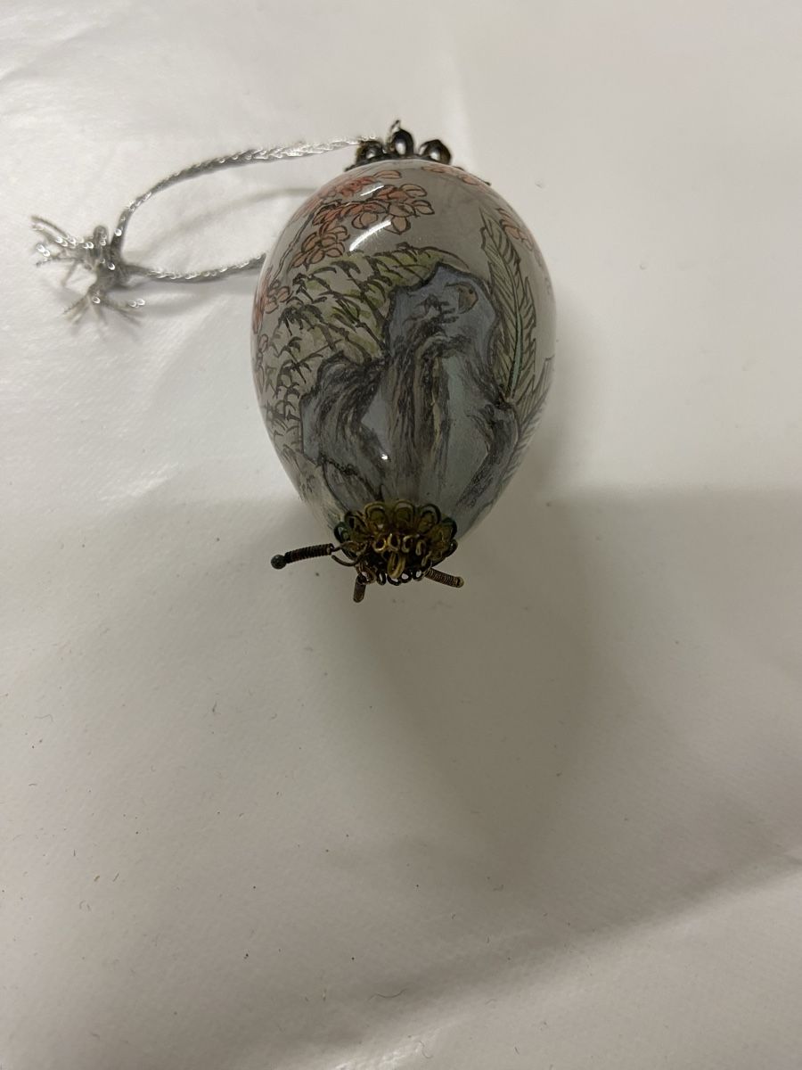 Figurines: Chinesische -Ei mit Malerei  – D'occasion à Dietikon par brocki-eyra 7