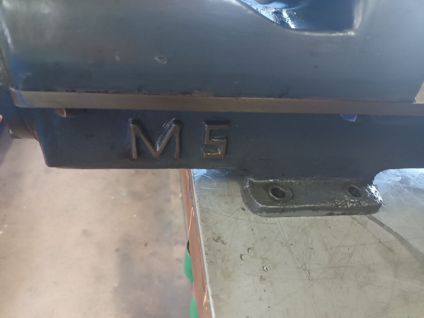 Alle Maschinen: Alte Tischdrehbank Marke MS oder M5 – Defekt aus Gettnau von Parat1 6
