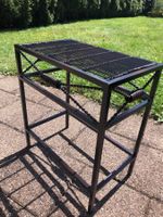 Lässiger METALL - HOCKER/STUHL