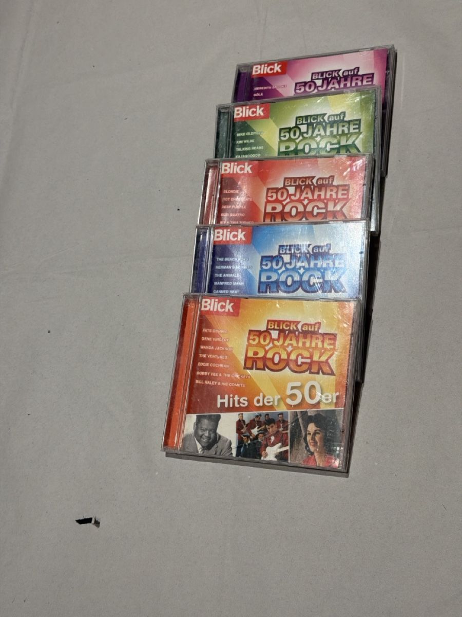 CDs: Blick auf 50 Jahre Rock - CD Sammlung – Gebraucht aus Rorbas von Manues