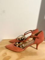 Neu! Mascaro Leder Perlen Heels, 37.5, NP 329 Chf !