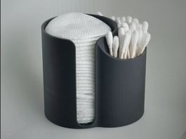 🖤Organizer für Wattepads & Wattestäbchen
