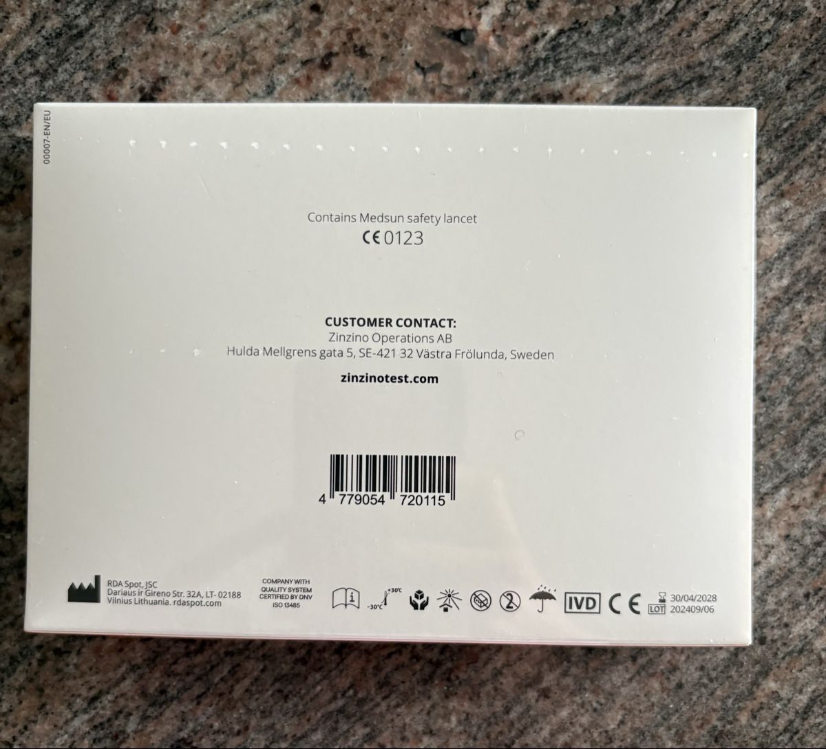 Zinzino Aliments & Spécialités: Zinzino Balancetest – Neuf avec emballage d'origine à Küssnacht am Rigi par Wir-3 1