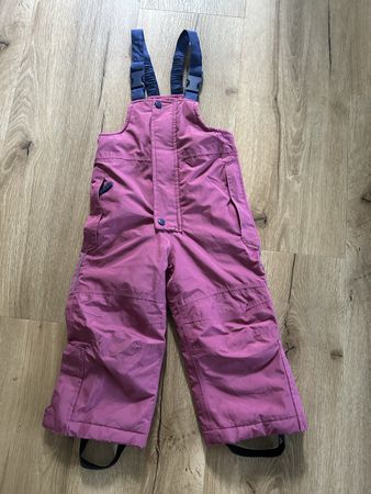 Skihose, Latzhose Pink Grösse 86/92 neuwertig
