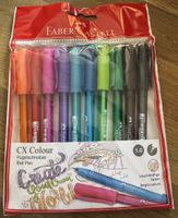 Faber-Castell CX Colour Ball Pens - 10 Pack, Brand New!