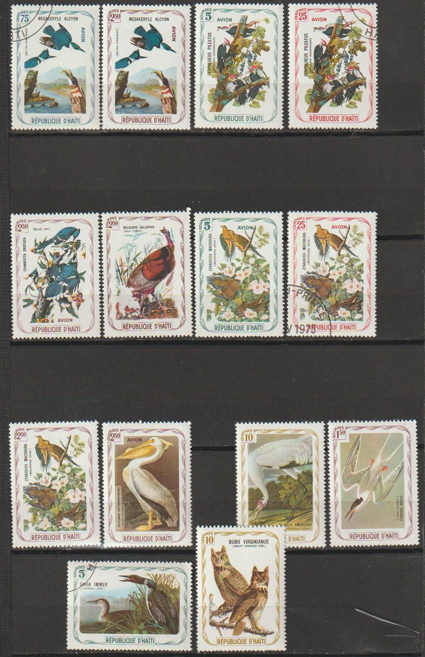 Alle Briefmarken: République d'Haïti lot variés – Gebraucht aus Crans-Montana von kira56 2