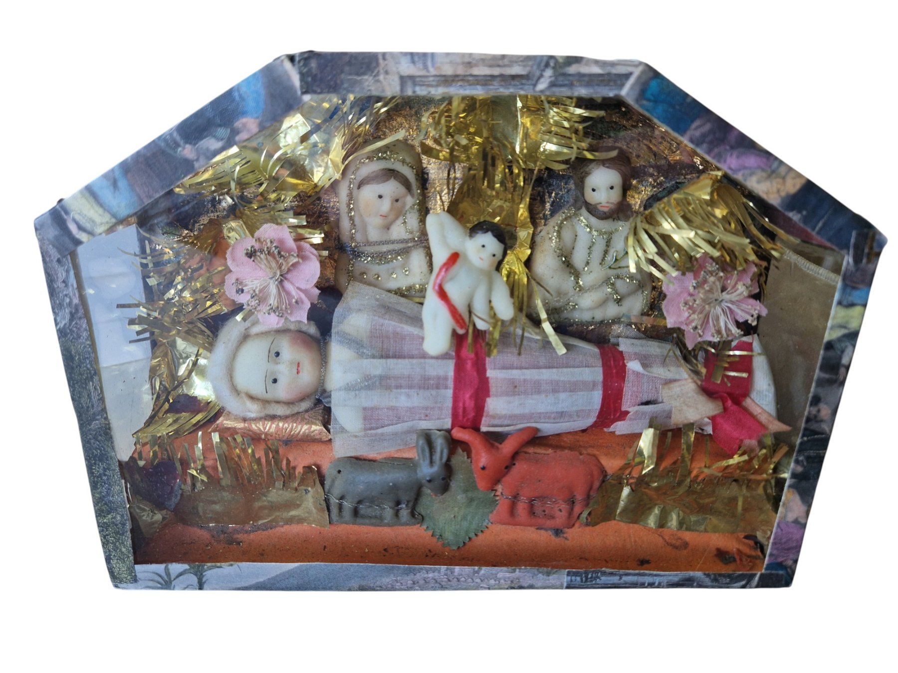 Statuette: antike Krippe Fatschenkind – Usato da Mörschwil venduto da antiksalon 5