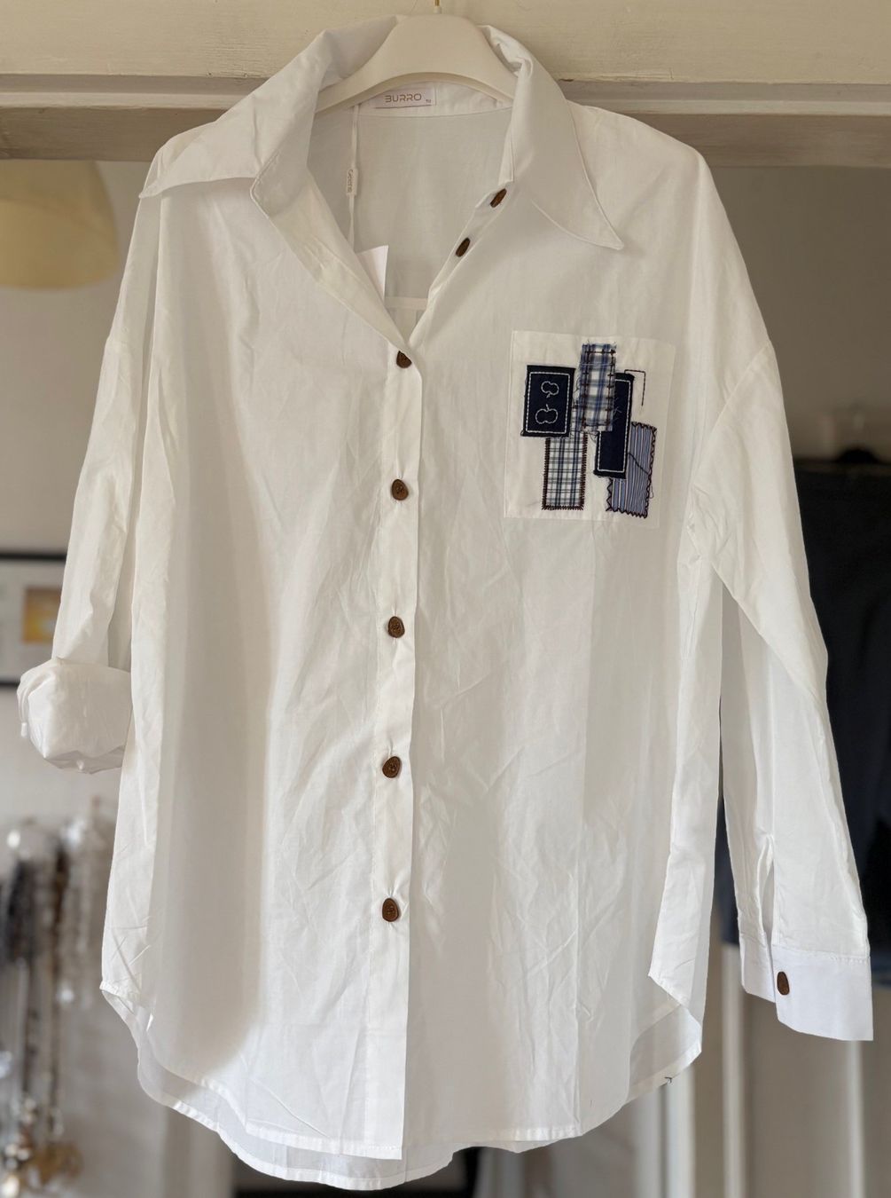 Camicette: CHEMISE EN COTON! M – Nuovo e nell'imballaggio originale da Locarno venduto da NicoNion