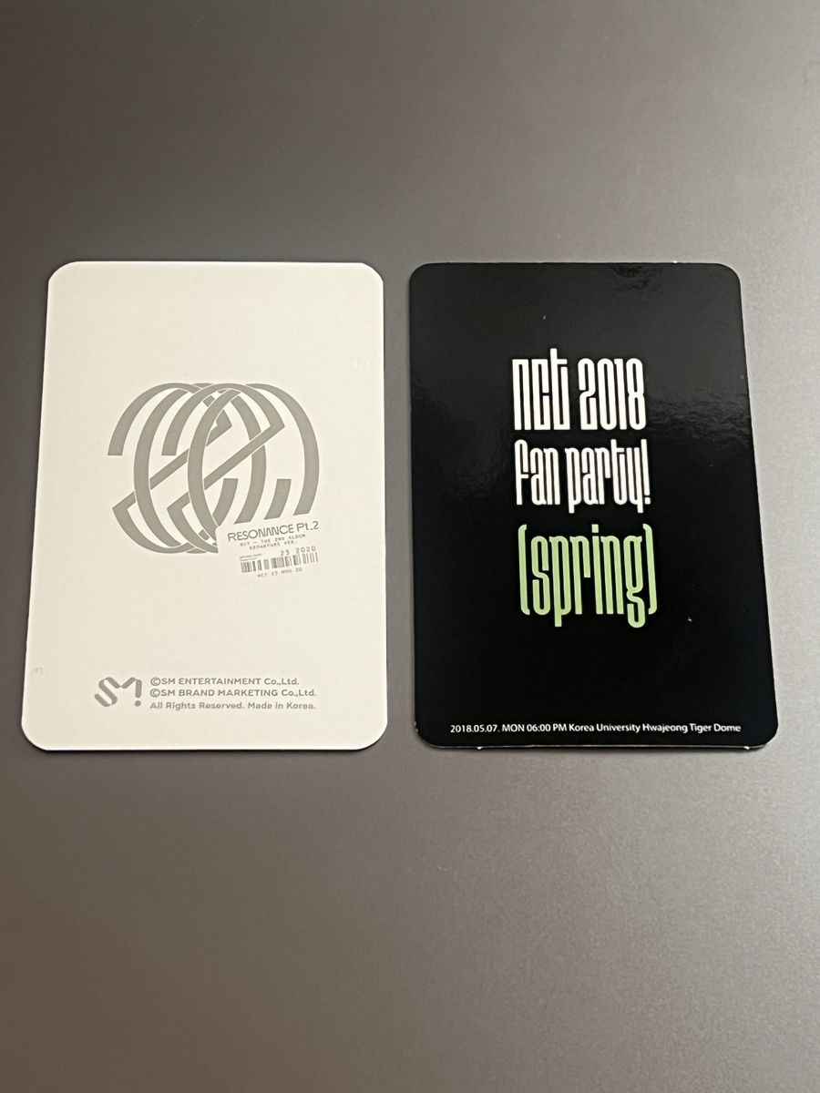 Carte collezionabili: Kpop NCT Ten Photocards  – Nuovo (secondo la descrizione) da Niederweningen venduto da this_that 1