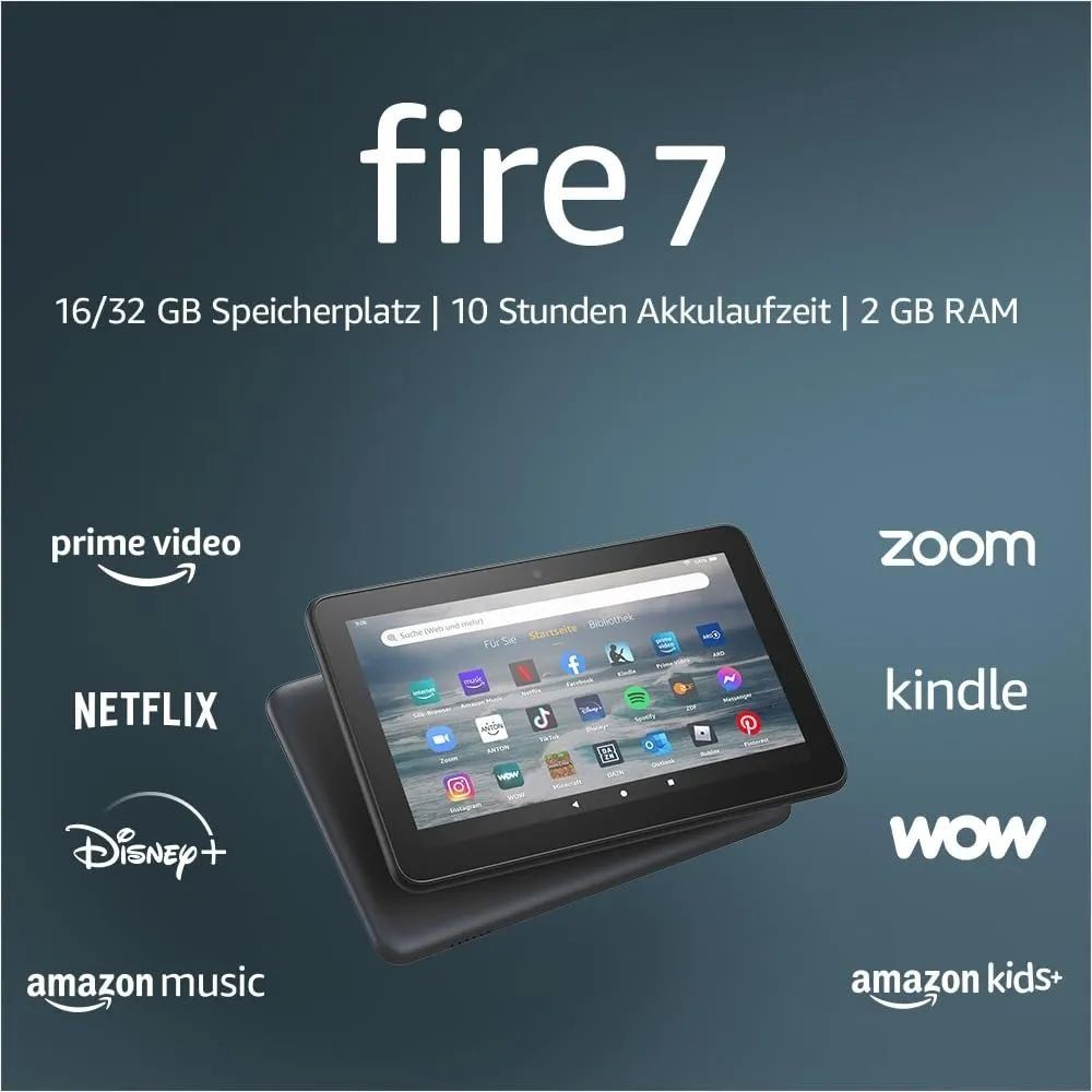 Amazon Sistemi audio & multimediali: Amozon fire 7 – Nuovo (secondo la descrizione) da Herisau venduto da Efriend
