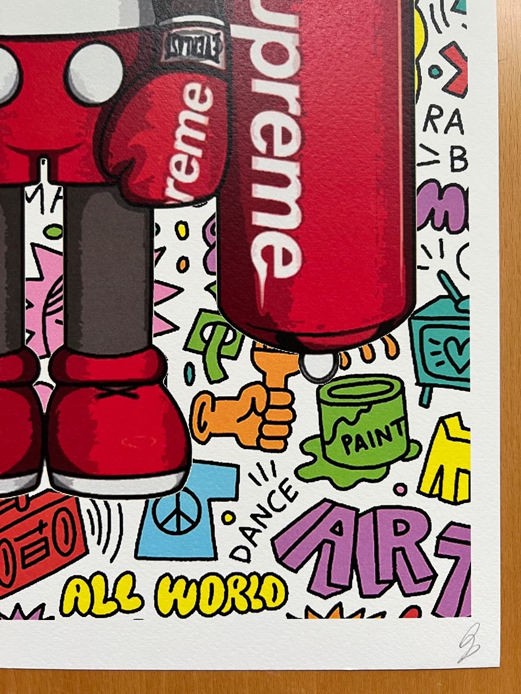 Grafica & Litografie: DEATH NYC : Supreme Kaws & Keith Haring – Nuovo (secondo la descrizione) da Basel venduto da La.Bonne.affaire 3