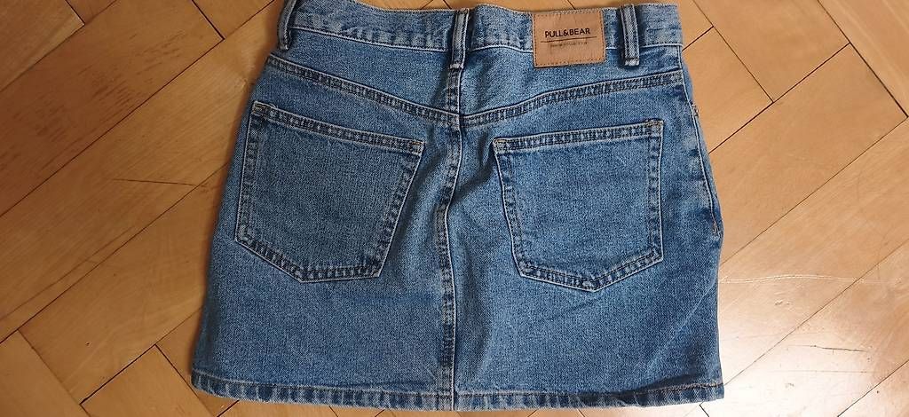 Jupes: Pull&Bear Jeans-Minirock blau  Grösse M – D'occasion à Schaffhausen par wanno 1