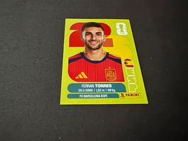 Panini FIFA Fussball WM 2026 Sticker Ferran Torres ESP 18