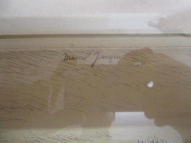 Arts picturaux & lithographies: Marcel Jacques - Litho 1956 – D'occasion à Luzern par Horoskop1 8