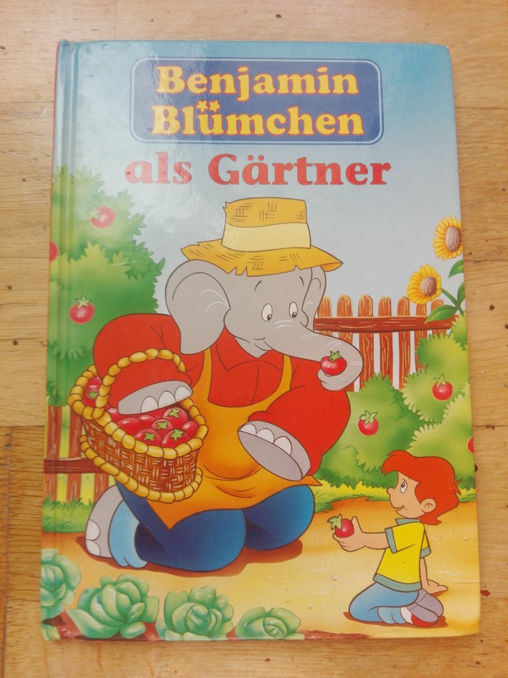 Libri: Benjamin Blümchen als Gärtner  (Kinderbuch)        ©'2004 – Usato da St.Gallen venduto da elk2023