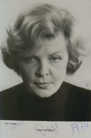 Inge Landgut (1922-1986) Schauspielerin - Autogramm
