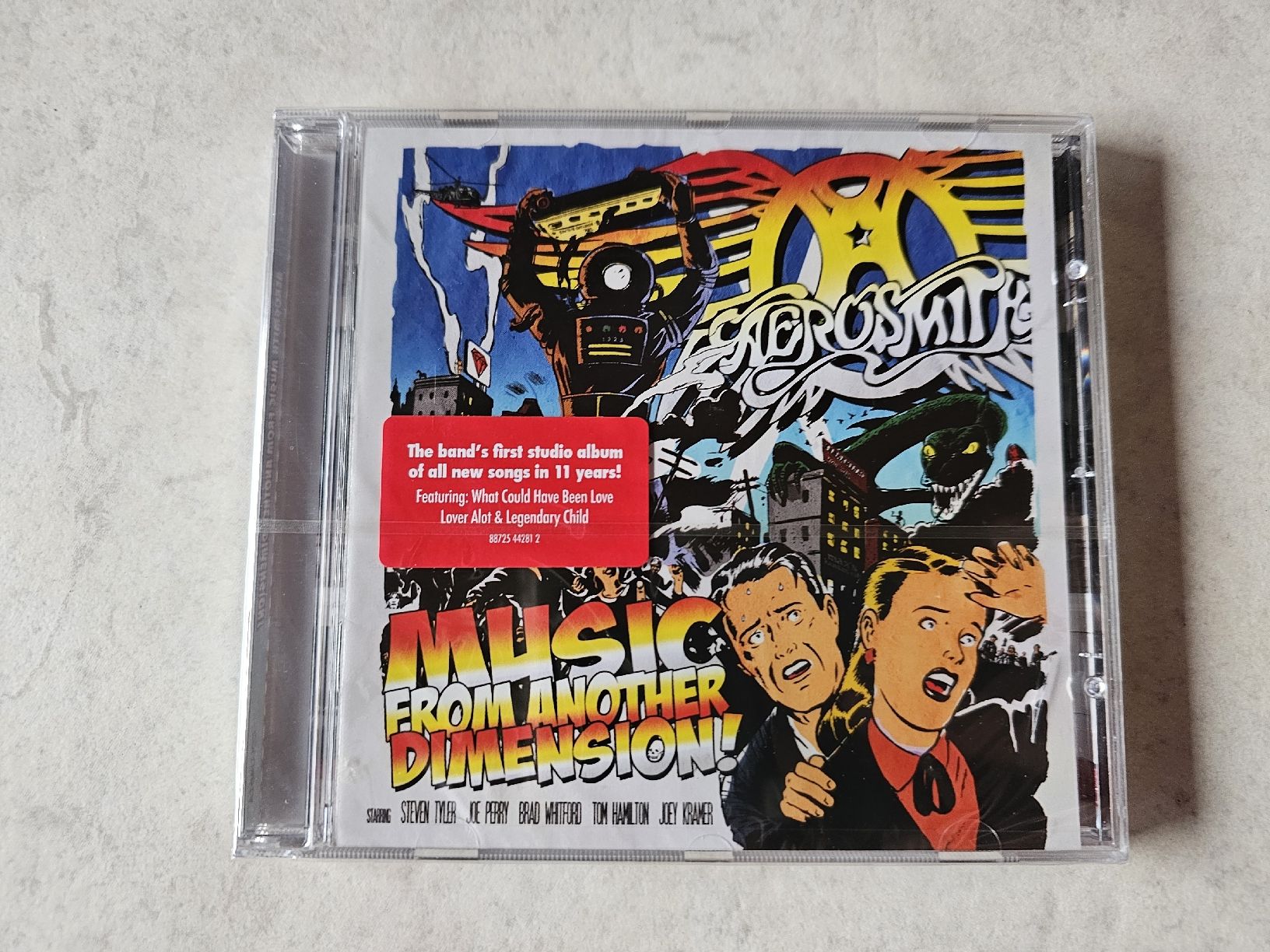 CD: Aerosmith  -  Music From Another Dimension / Fabrikneu – Nuovo e nell'imballaggio originale da Schneisingen venduto da backstore24