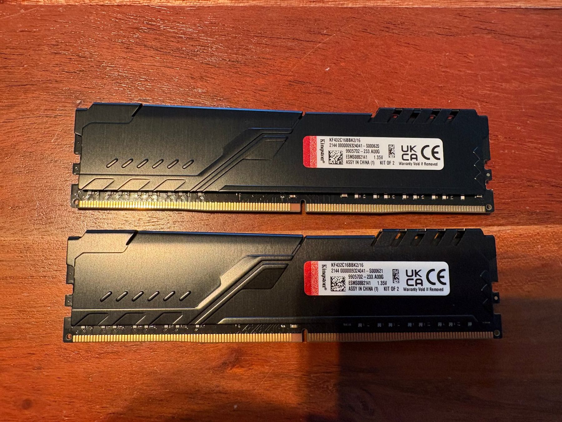 Kingston Memoria / RAM: 2x 8GB DDR4 Kingston RAM – Usato da Amriswil venduto da hardware_uschi