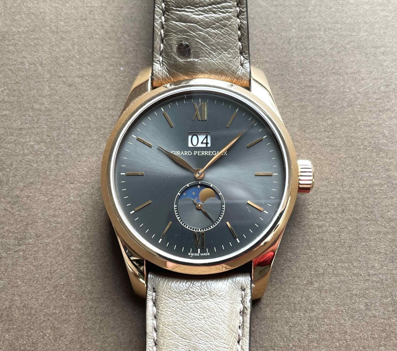 Girard-Perregaux Orologi: Girard Perregaux 1966 Large Date Moonphase - 18k Gold – Nuovo (secondo la descrizione) da Thalwil venduto da LeCh1ffre