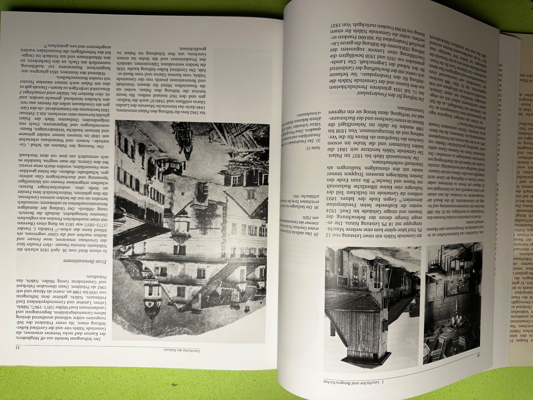 Bücher: Jürg Davatz: Der Freulerpalast in Näfels. – Gebraucht aus Zürich von allp 5