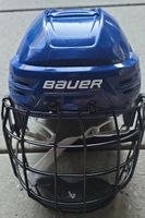 Eishockeyhelm Bauer Reakt 90 S blau mit True Vision Gitter