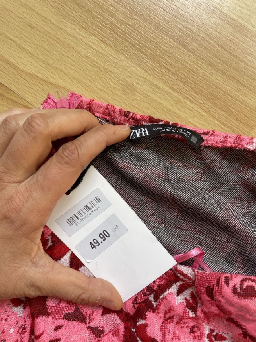 Zara Vestiti: Robe bustier Zara à fleurs  – Nuovo (secondo la descrizione) da Martigny venduto da Lea_lucci 3