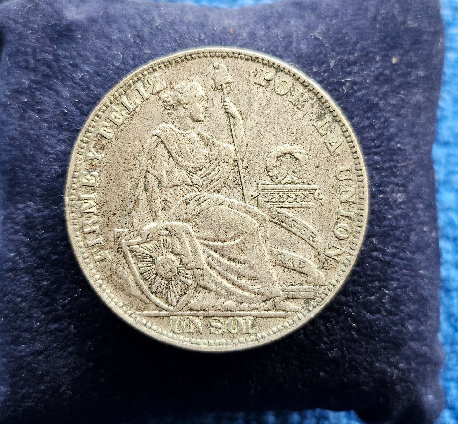 Toutes les monnaies: Silbermünze: Peru 1 Sol 1930 – D'occasion à Goldiwil (Thun) par rkweiss 1