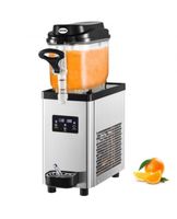 Kommerziell Slusheis Maschine Edelstahl Eismaschine 6L Slush