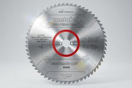 Kreissägeblatt Ø 305X30mm Z60 WZ 5°NEG. von Metabo