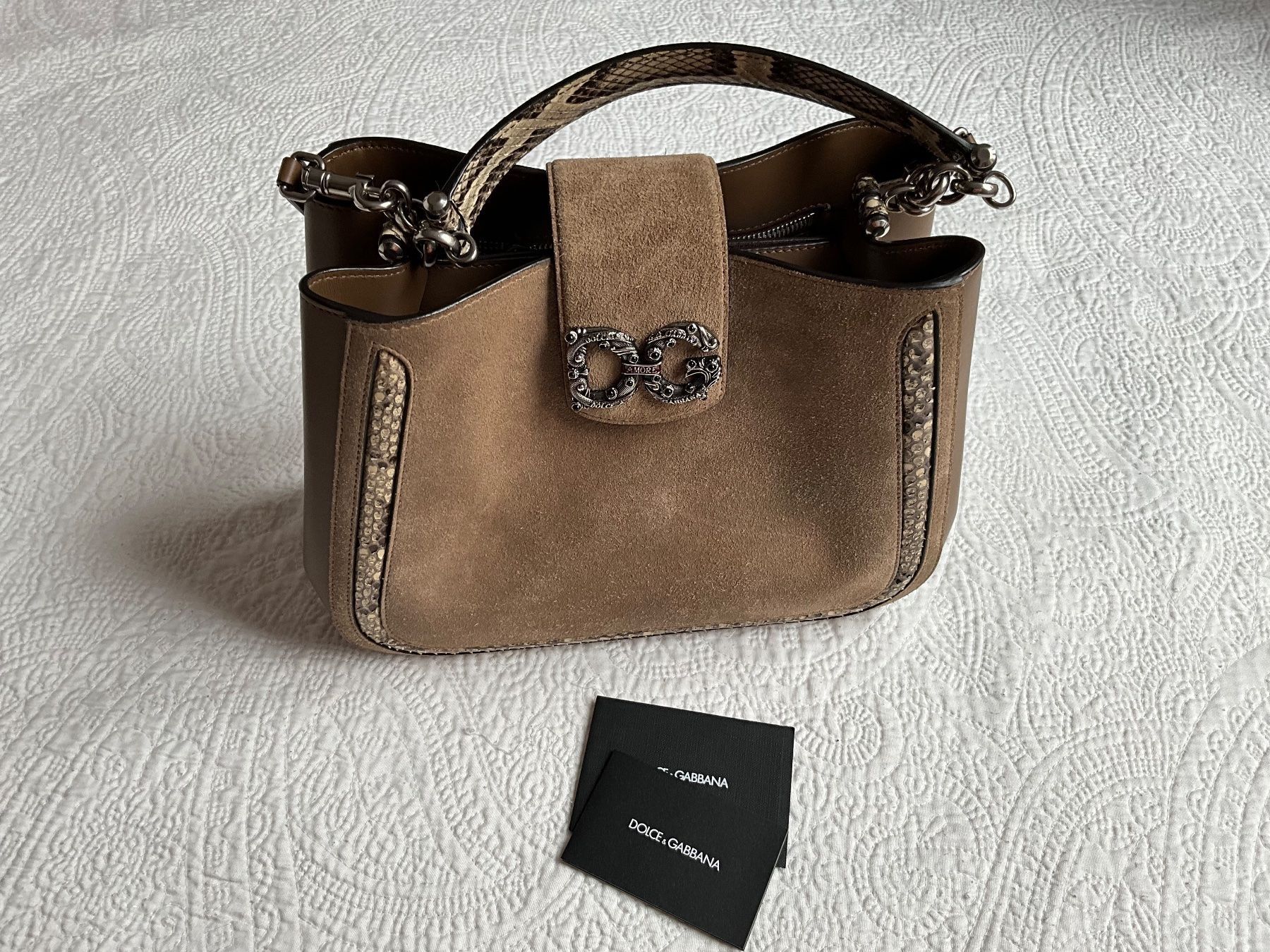 Dolce & Gabbana Sacs femmes: Dolce Gabbana Amore Bag Python – D'occasion à Herrliberg par tylerdurden