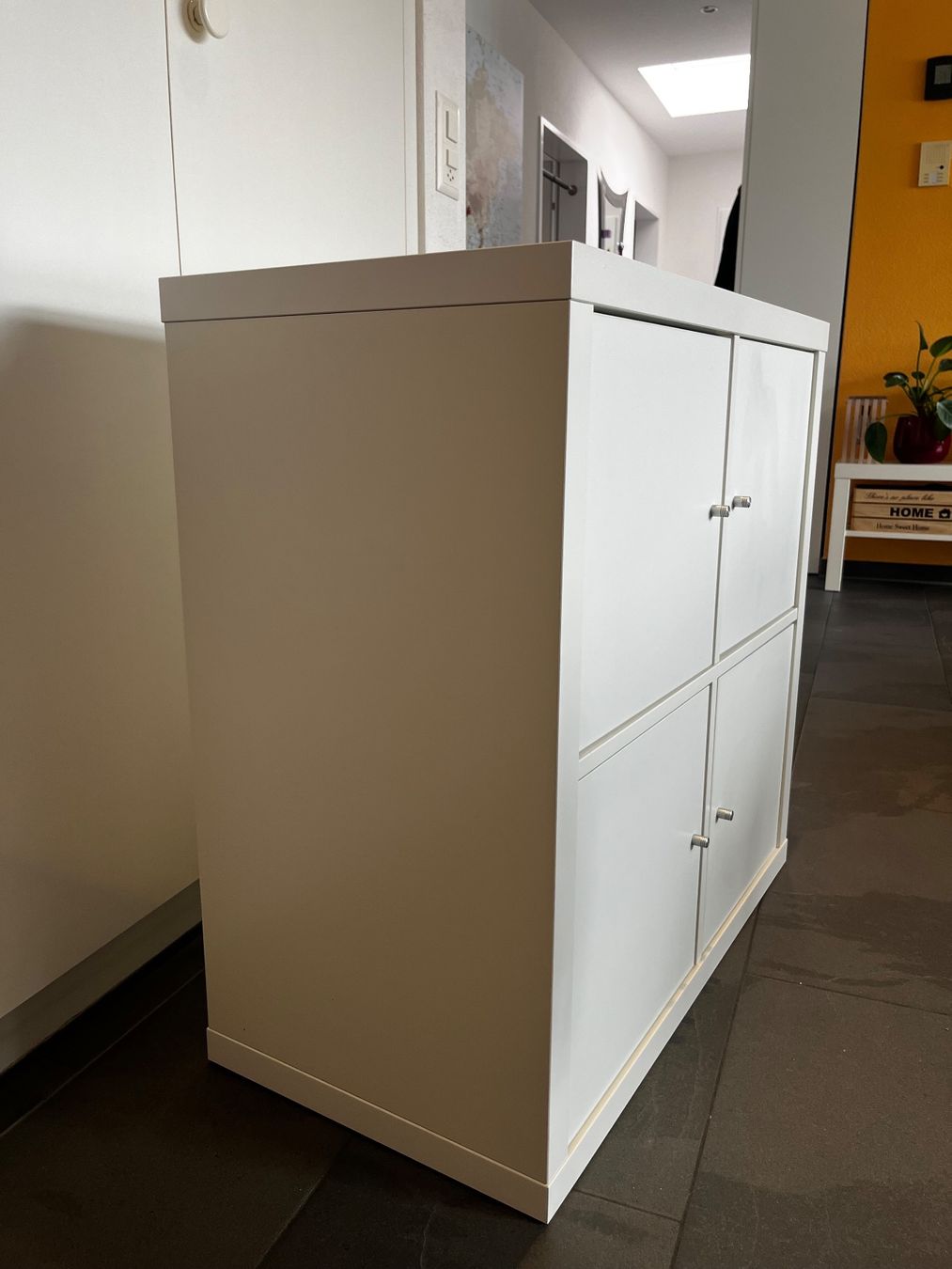 Ikea Regale: 4er Kallax mit 4 Einsatz-Türen – Gebraucht aus Dübendorf von Sunflower77 2